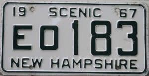 E0 183 Pair - New Hampshire - 1967