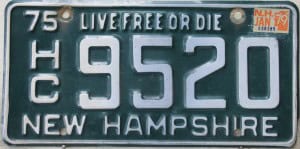 HC 9520 - New Hampshire - 1979