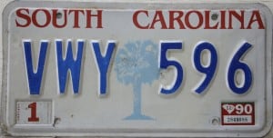 VWY 596 - South Carolina - 1990