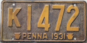K1472 - Pennsylvania - 1931