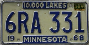 6RA 331 - Minnesota - 1970