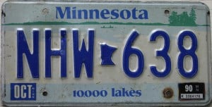 NHW 638 Pair - Minnesota - 1990