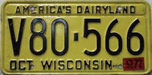 V80 566 Pair - Wisconsin - 1972