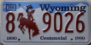 8 9026 - Wyoming - 1988