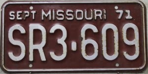 SR3 609 - Missouri - 1971