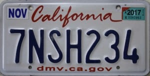 7NSH234 Pair - California - 2017