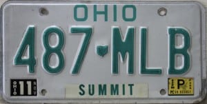 487 MLB - Ohio -1989