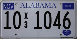 10 X3 1046 - Alabama
