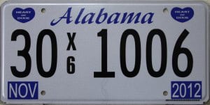 30 X6 1006 - Alabama - 2012