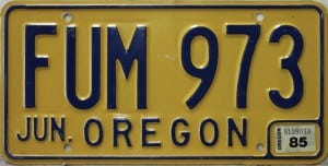 FUM 973 - Oregon - 1985