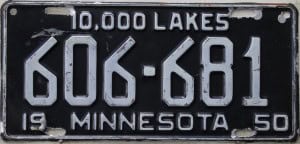 606 681 - Minnesota - 1950