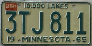 3TJ811 Pair - Minnesota - 1967