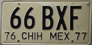 66 BXF - Chihauhau - 1977