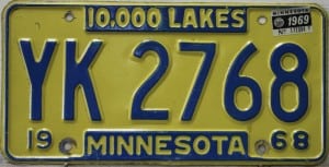 YK 2768 - Minnesota - 1969