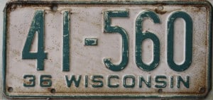 41 560 Pair - Wisconsin - 1936