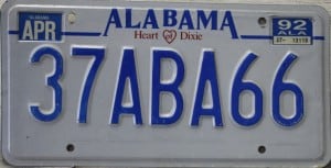 37ABA66 - Alabama - 1992