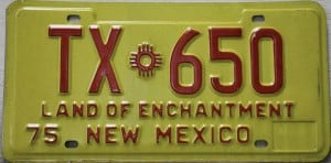 TX 650 - New Mexico - 1975