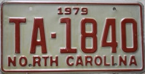 TA 1840 - North Carolina - 1979