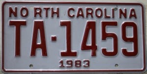 TA 1459 - North Carolina - 1983