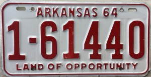 1 61440 - Arkansas - 1964