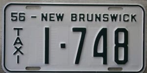 1 748 - New Brunswick - 1956