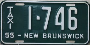 1 746 - New Brunswick - 1955