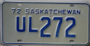 UL272 Pair - Saskatchewan - 1972