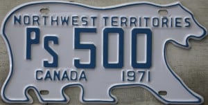 PS 500 - Northwest Territories - 1971
