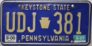 UDJ 381 - Pennsylvania - 2001