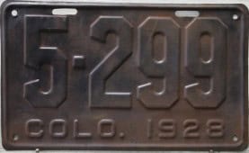 5 299 - Colorado - 1928