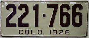 221 766 - Colorado - 1928