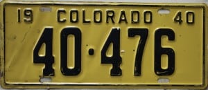 40 476 Pair - Colorado - 1940