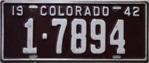 1 7894 - Colorado - 1942