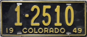 1 2510 - Colorado - 1949