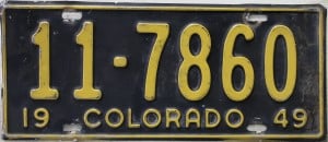 11 7860 - Colorado - 1949