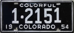1 2151 - Colorado - 1954
