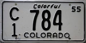 C1 784 Pair - Colorado - 1955