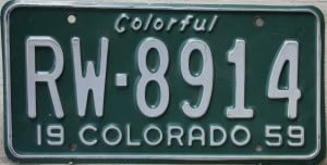 RW 8914 - Colorado - 1959