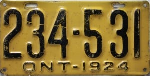 234 531 - Ontario - 1924
