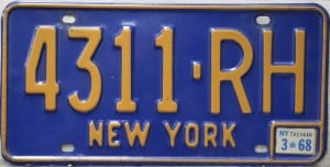 4311 RH - New York - 1968