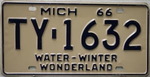 TY 1632 - Michigan - 1966