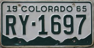 RY 1697 - Colorado - 1965