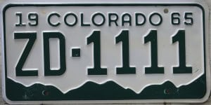 ZD 1111 - Colorado - 1965