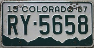 RY 5658 - Colorado - 1967