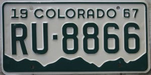 RU 8866 Pair - Colorado - 1967