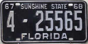4 25565 - Florida - 1968