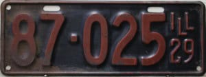 87 025 - Illinois - 1929