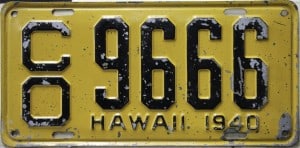 CO 9666 - Hawaii - 1940