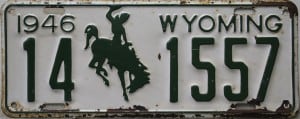 14 1557 - Wyoming - 1946