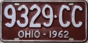 9329 CC Pair - Ohio - 1962